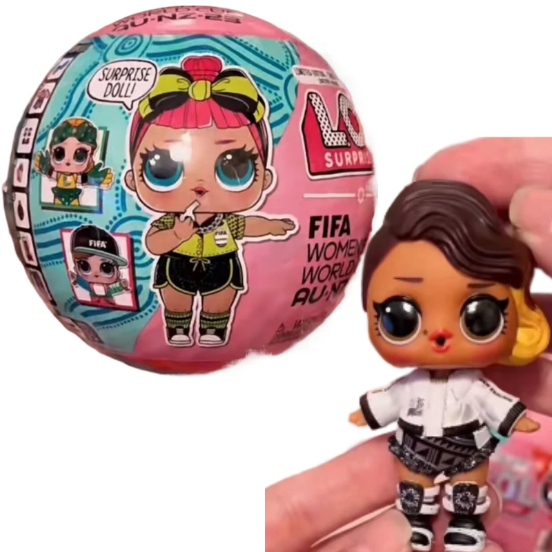 LOL Surprise Doll Remove The Ball FIFA2023 Womens World Cup Limited Girls Play Family Childrens Toys