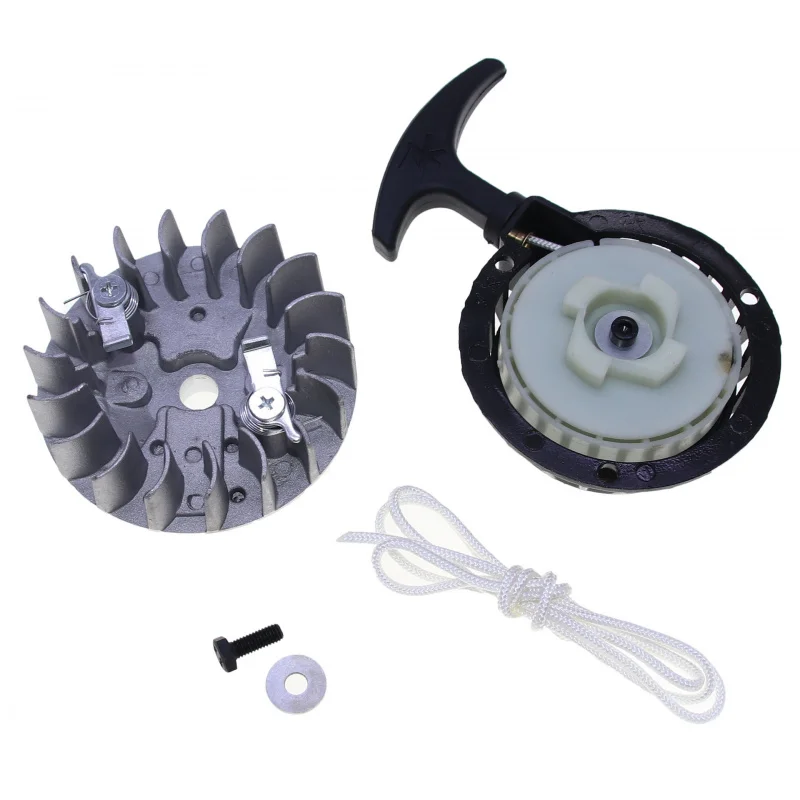 

Pull Start Engine Parts Cord Rope Parts Kits Recoil Pull Starter for 2 Stroke 49cc Mini Toy Motorcycle Quad Bikes Children