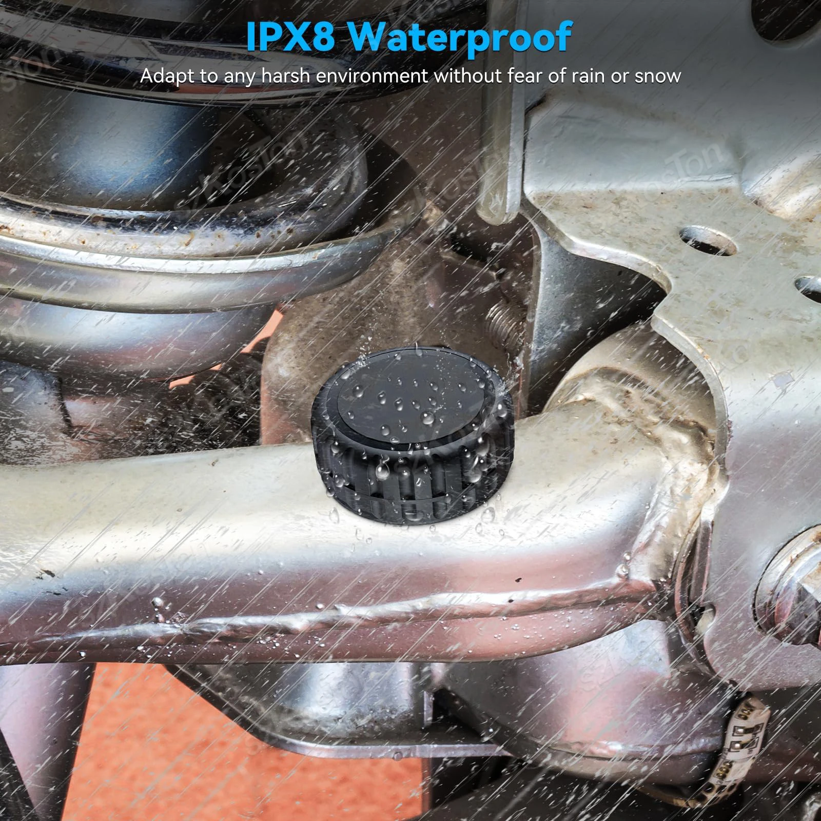 حافظة مغناطيسية قوية للغاية لسيارة AirTag Bike، حامل جهاز تعقب GPS مخفي، غطاء حماية مقاوم للماء ومضاد للصدمات لعلامة الهواء #4