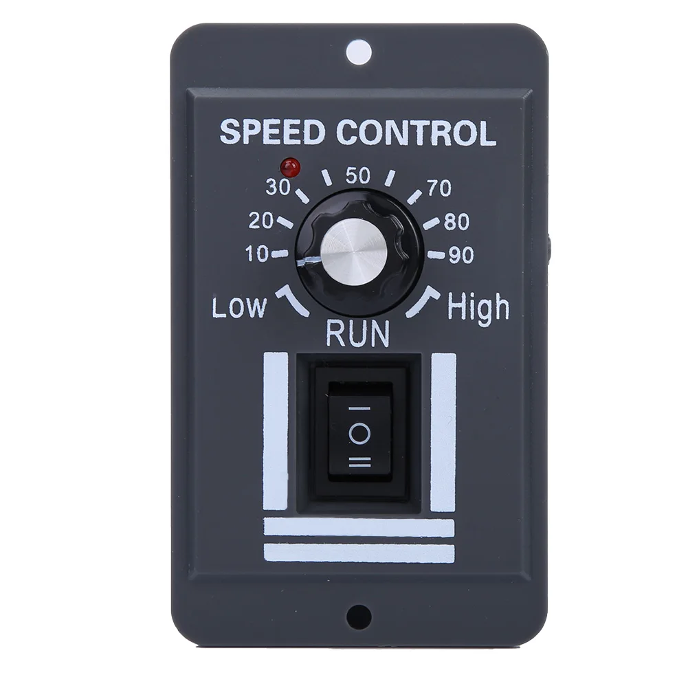 Motor Governor Motor Speed Regulator Speed Controller DC 12-60V 40A PWM Brush Motor Speed Controller CW CCW Reversible Switch