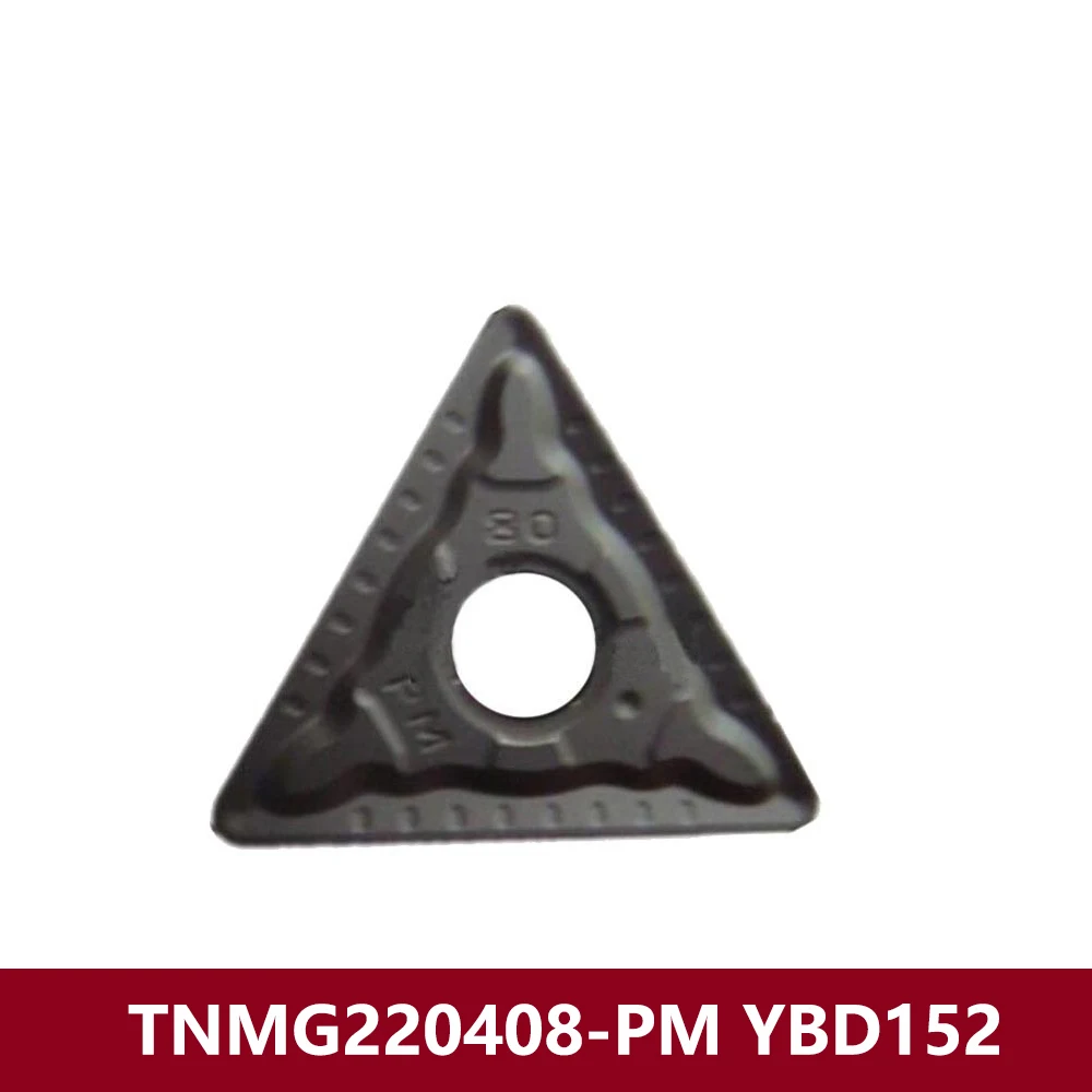 Original TNMG220408-PM YBD152 Carbide Inserts Turning Tools TNMG2204 TNMG 220408 PM Machine Cutter CNC Lathe Holder TNMG432-PM