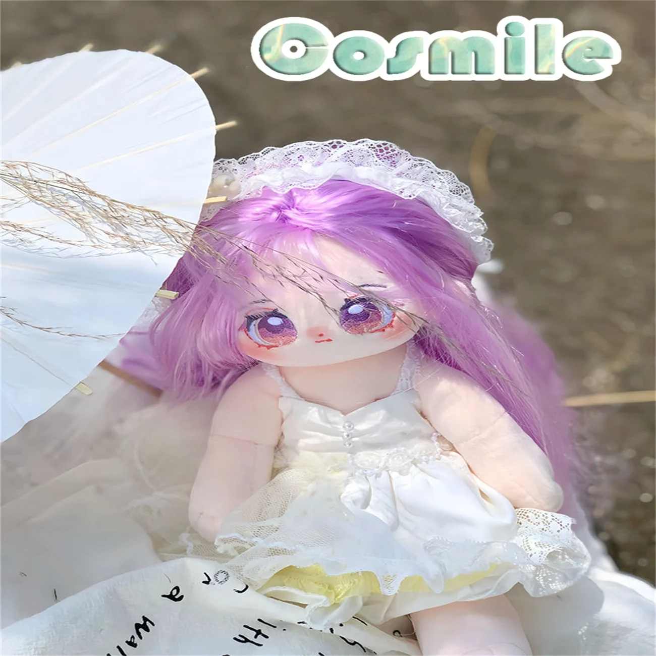 

No attributes Mermaid Princess Purple Hair Long Legs Stuffed Plushie Plush 20cm 30cm Doll Body Toy Ziyuan BK