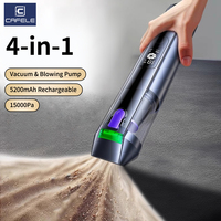 CAFELE 18000Pa Car Vacuum Cleaner 4-in-1 Handheld Portable Wireless Vacuum Cleaner Powerful Air Gun Blower Rechargeable