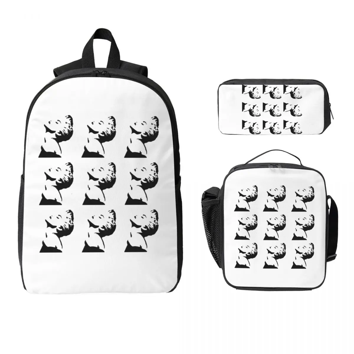 Madonna True Blue Cover Album Backpack Boys Girls BookBag School Bag Computer Shoulder Bags 3ps Insulated Lunch Bag Pencil Case