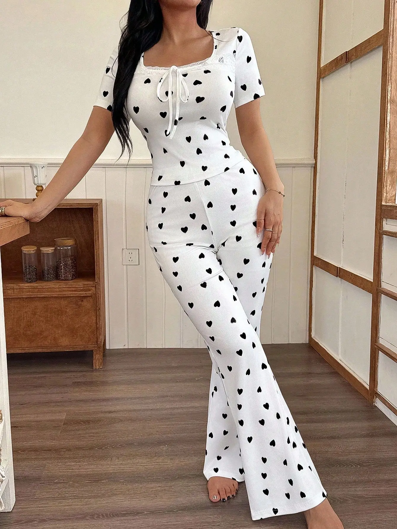 Women's Pajamas Set Pajama Sets Women's Home Suit Sexy Shopping Pjs Woman Set Sleepwear for Sleeping Pants Clothes Nightwear