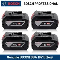 100%-BOSCH 18V 6.0AH， professional lithium battery Bosch BAT609 BAT609G BAT618 BAT618G electric tool battery rechargeable