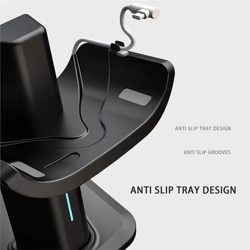 GROCE-For Meta /3S Charging Stand- RGB Lighting Controller- VR Glasses Accessories For Vision Pro Storage Stand