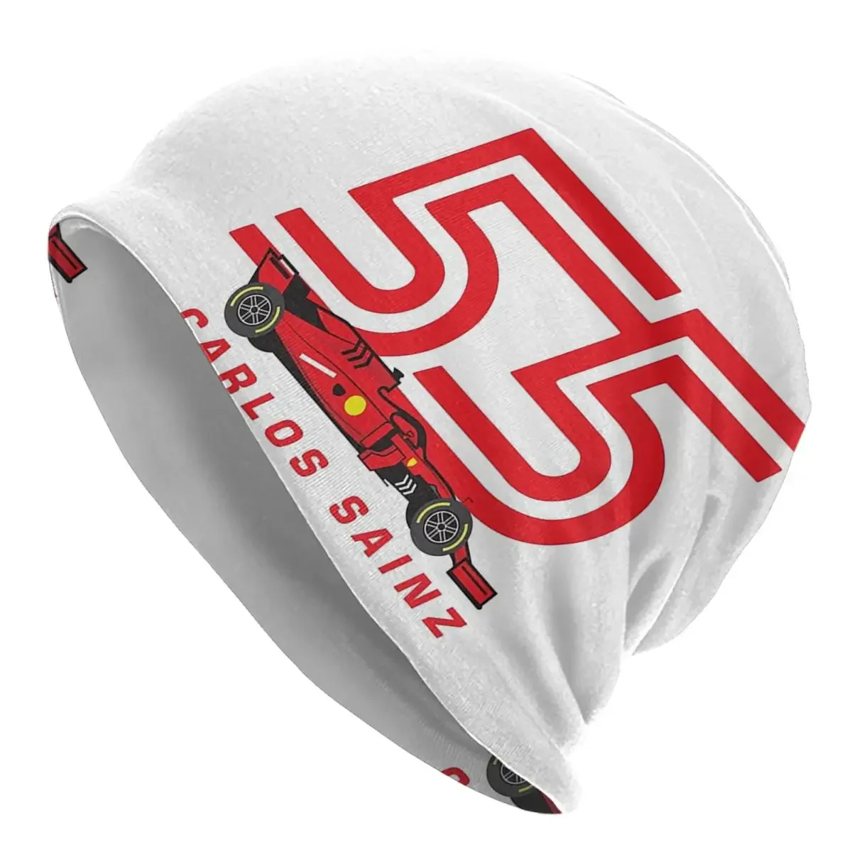 carlos-sainz-jr-f1-signature-graphic-bone-de-malha-quente-escuro-chapeu-outono-inverno-gorros-ao-ar-livre-chapeus-para-adultos-unissex