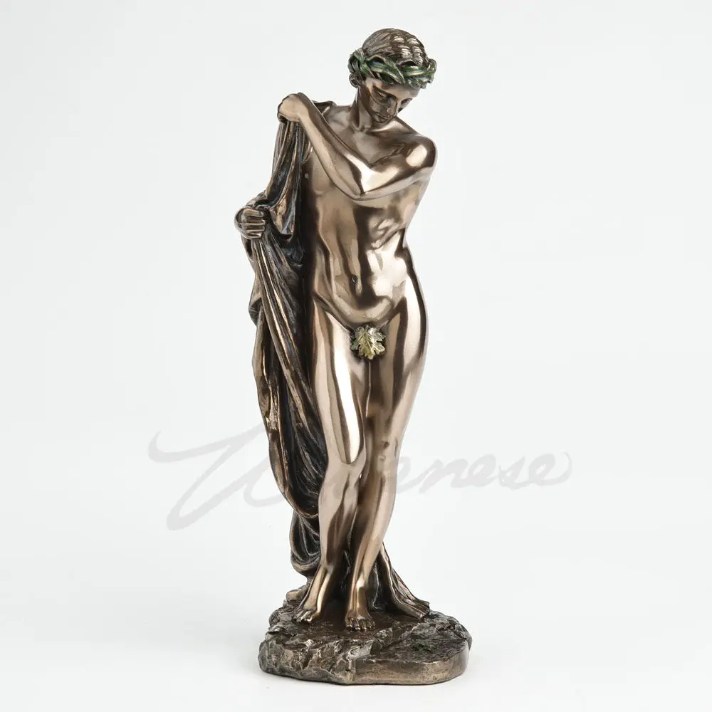 Aphrodite Goddess Statue Cold Cast Bronze Finish Greek Mythology Venus Sculpture Figurine Home Office Decorative Ornament gift