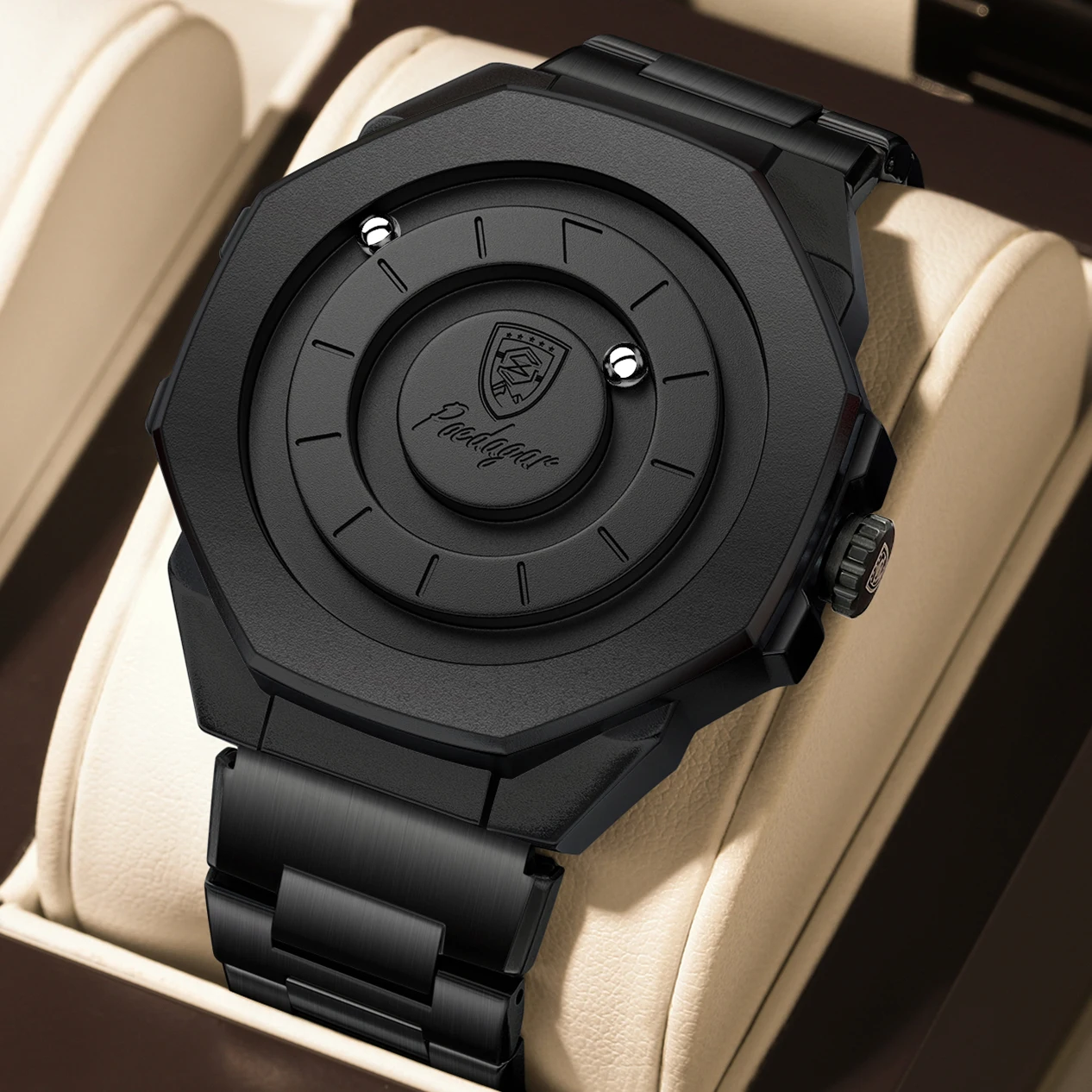 

POEDAGAR High Quality Watch Luxury Creative Watches For Men Waterproof Fashion Man Wristwatch Business Stainless Steel Men's Quartz Watches Reloj