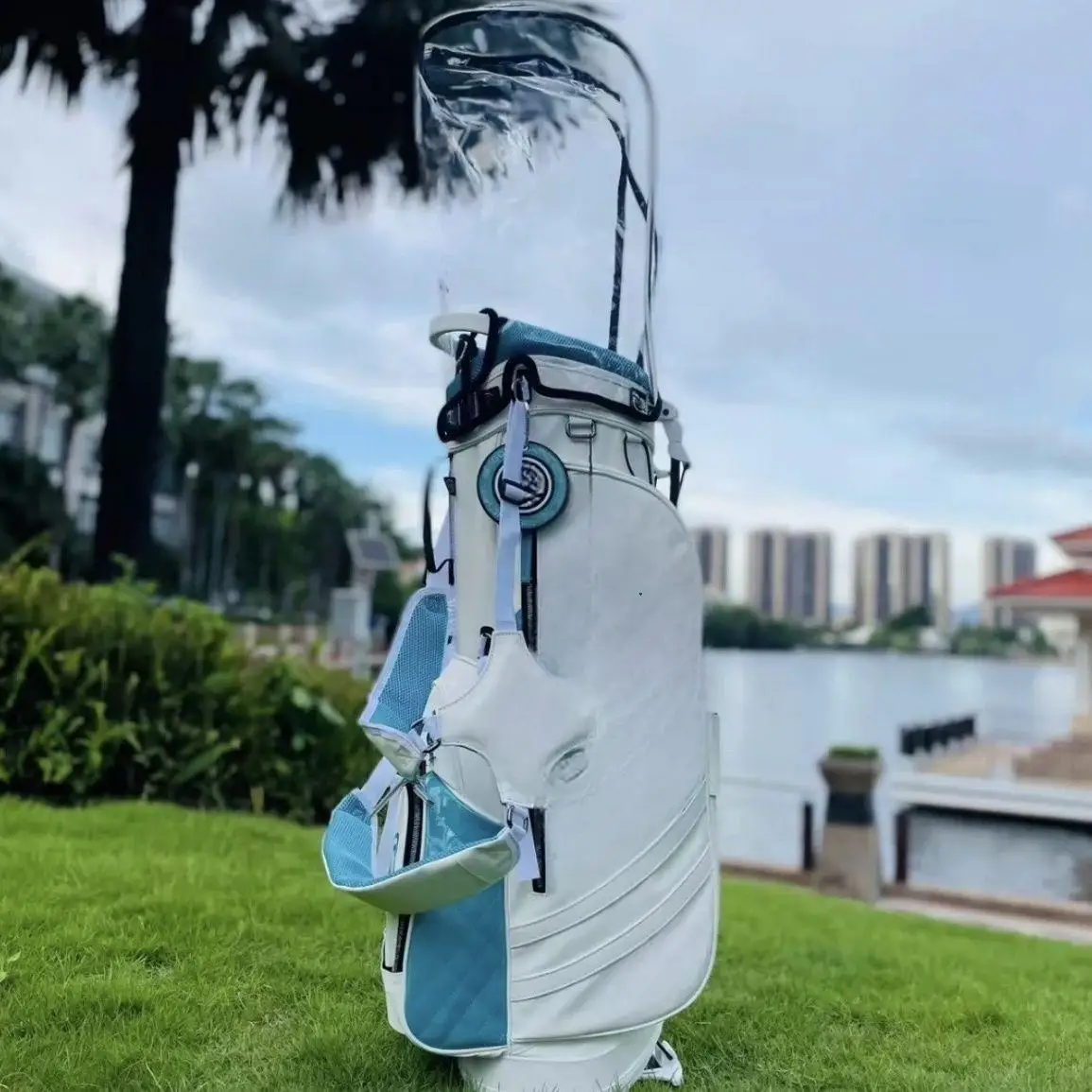 

Элитная модная сумка-рюкзак для гольфа – большая вместимость и легкий вес, двойные лямки для удобной переноски