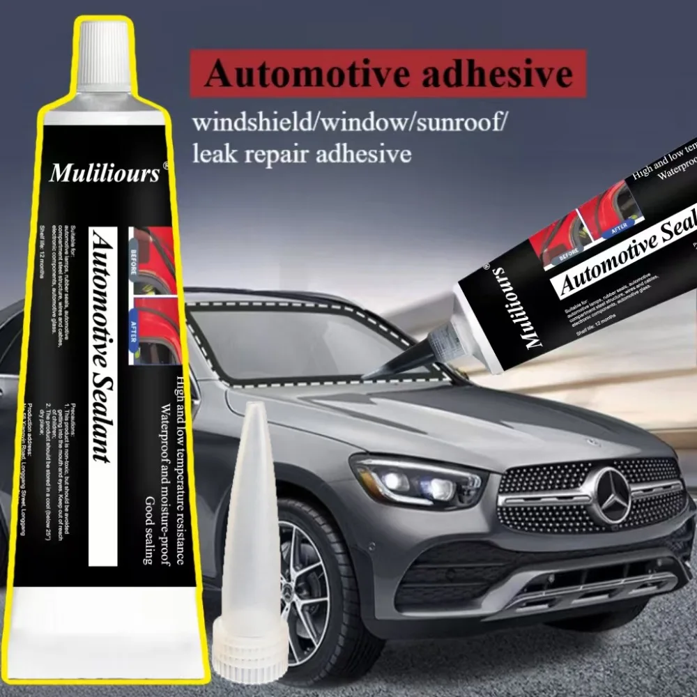 Automotive Seal Strip Repair Tire Rubber Crack Bonding Waterproof Ideal for Roof Window Tire Cracks Home Use Rubber Compatible