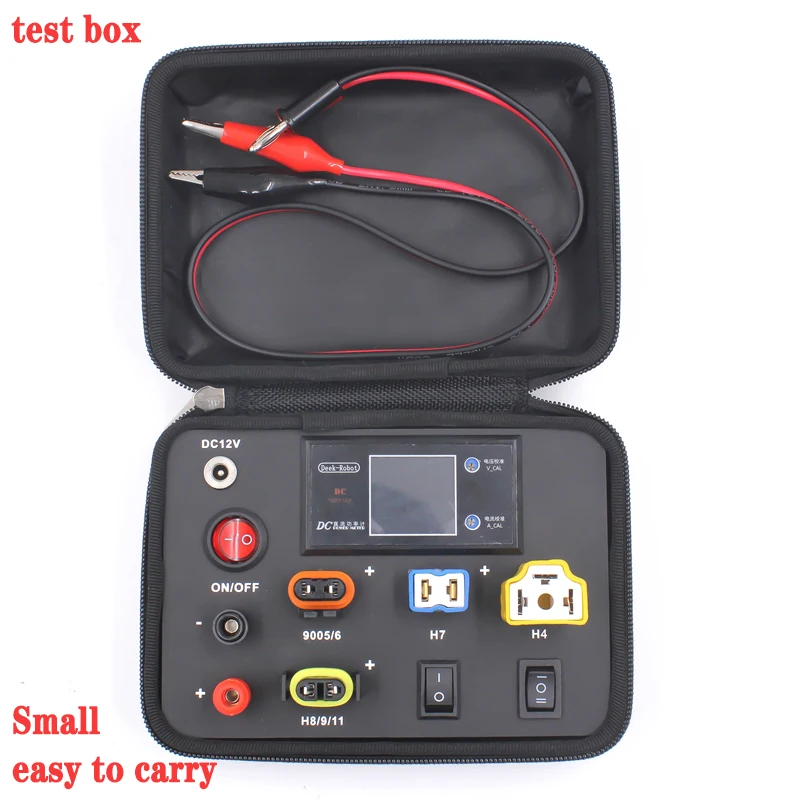 w5w Led Car Light Board Super Mini Lamp Tester for Universal H4 H7 9005 Auto Lamp Display Box Desktop Test Led Bulbs 9006 H11