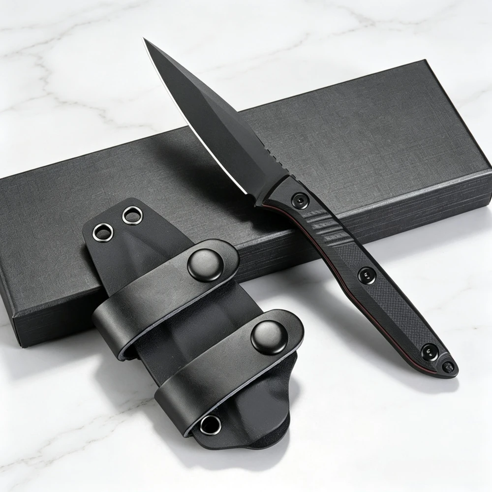 Durable 8Cr13Mov Blade Fishing EDC Multitools Outdoor Fixed Knife Jungle Exploration Rock Climbing Practical Knives Daily Knife