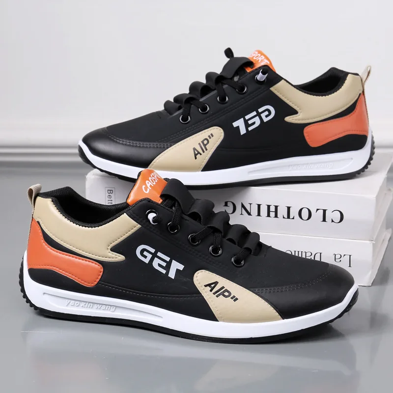 New spring and autumn casual non-slip running Forrest Gump shoes men's slip-on sports shoes