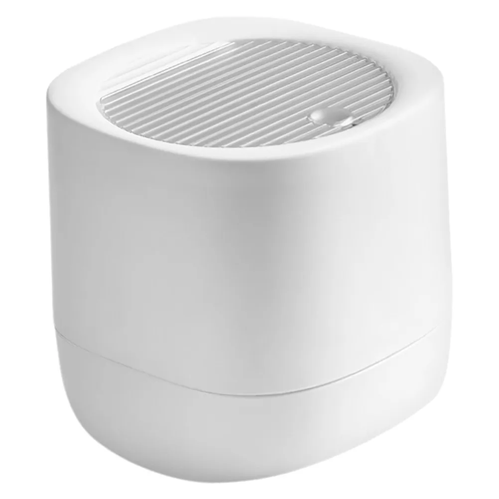 

Mini Trash Can Plastic Small Trash Bin with Lid Compact Garbage Can for Bathroom Bedroom Dorm Room Decorative Plastic Basket