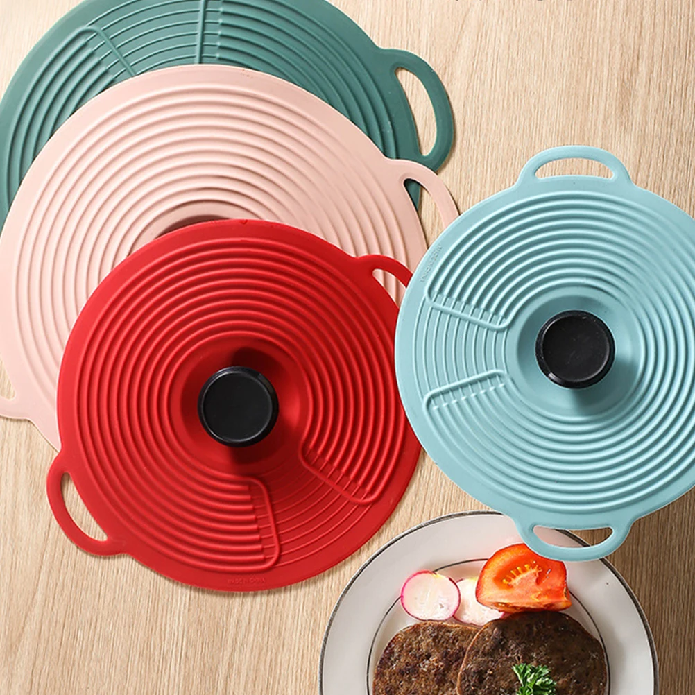 

Leak-Proof Silicone Bowl Lid Reusable Universal Lid Sealed Food Cover For Kitchen Household Use Dust Insect Protection