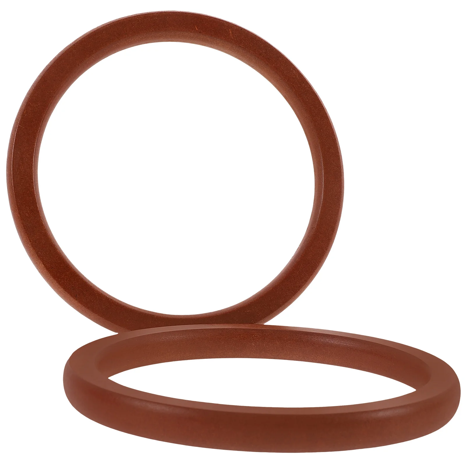 

2 pcs Round 5cm Durable DIY Delicate Tote Wooden Accessories Diy Handle Bag Bag Replacement Handles Replacement Handle