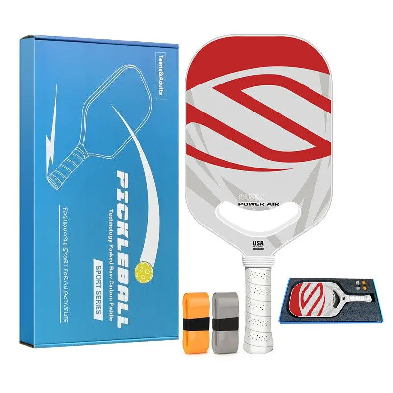 

Hot-Pressed Monocoque Pickleball Paddle T700 Carbon Fiber PP Honeycomb Core Professional Tournament-Grade Paddle
