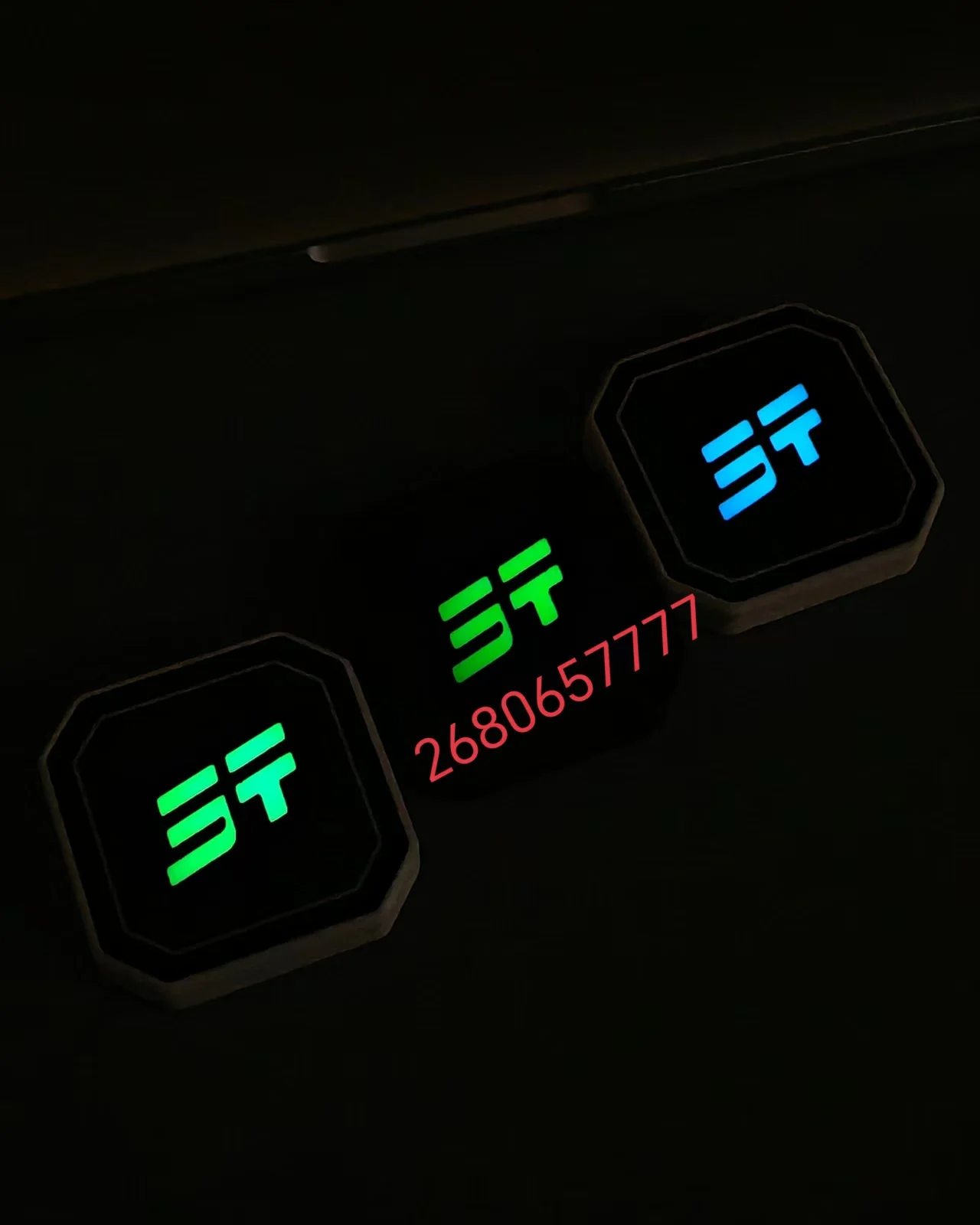 Car Key Case Cover For T1 T2 Chery Jetour Traveler Smart Card Shanhai Smart Card Smart Remote Key Shell with Night Light