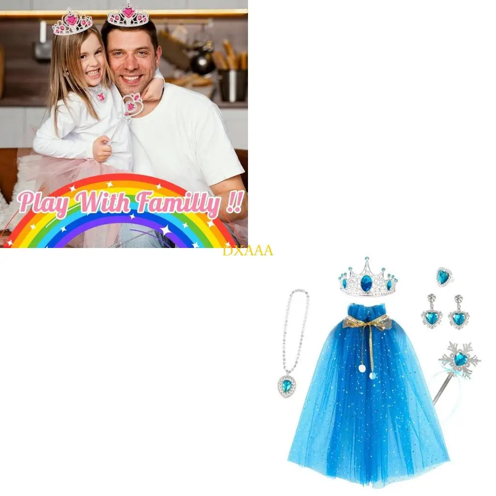 DXAA Fairy Costume Princess Party Dress Up Fairy Princess Costume Birthday Costumes