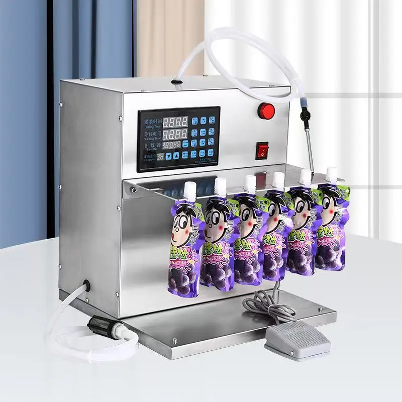 

%a forMoonpack Spout Bag Filling Machine Desktop Small Bag Pouch Liquid Quantitative Digital Control Filling Machine*