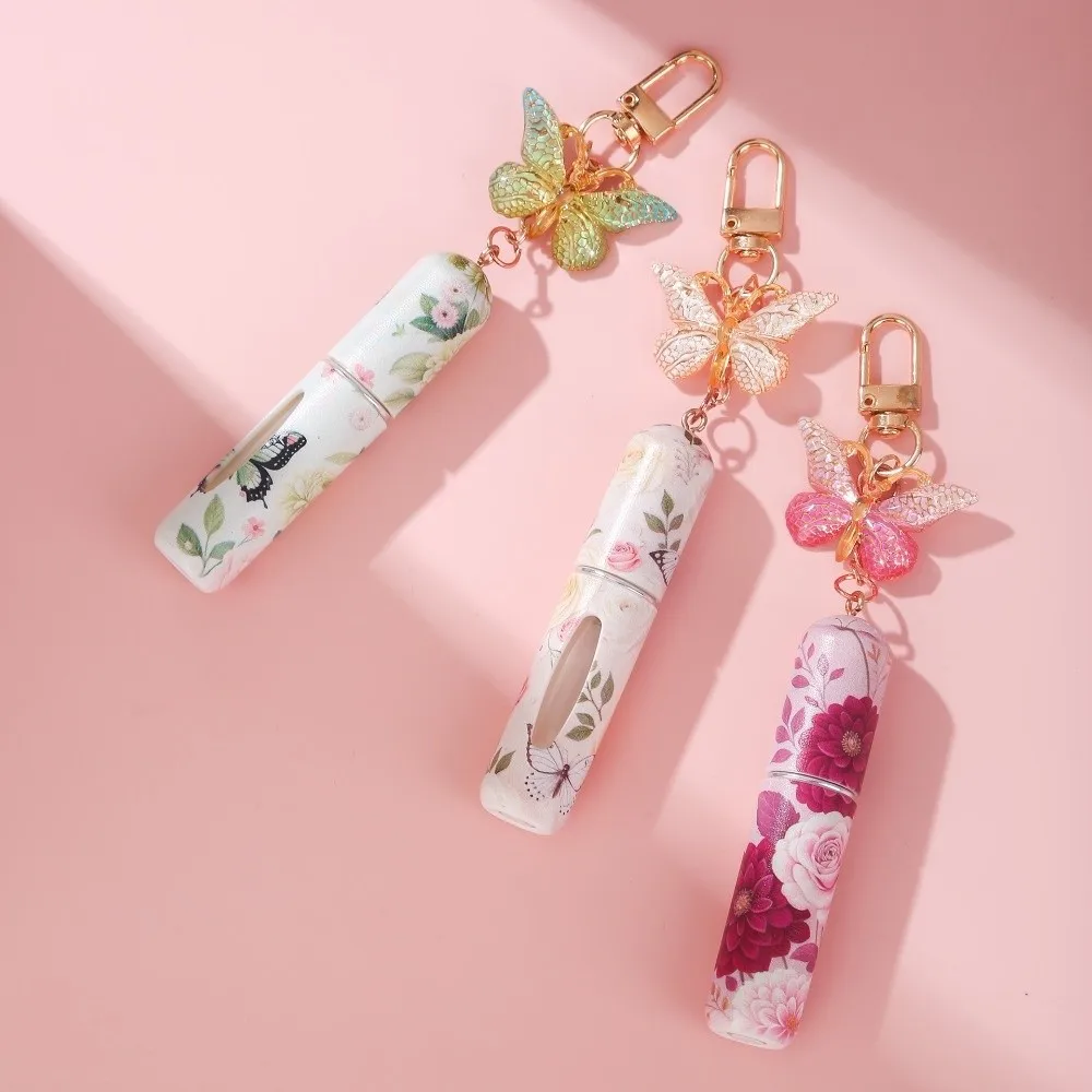 New 5ml Mini Perfume Bottle Empty Refillable Empty Cosmetic Containers Storage Sprayer Portable Spray Rotating Bottle