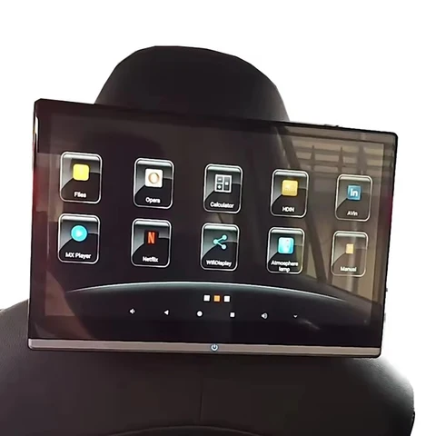 2025 Новейший UI Style 8G + 128G ТВ-экран на заднее сиденье для Audi WiFi Автомобильный подголовник Монитор Android HDMI Bluetooth Зеркальная связь Беспроводная связь