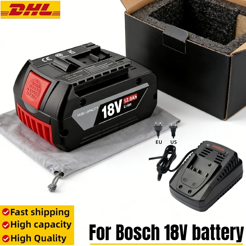 

Original for BOSCH 18V Battery Rechargeable Battery , for BOSCH Battery 18V 6.0Ah 10.0Ah Tool Rechargeable Battery.※◙