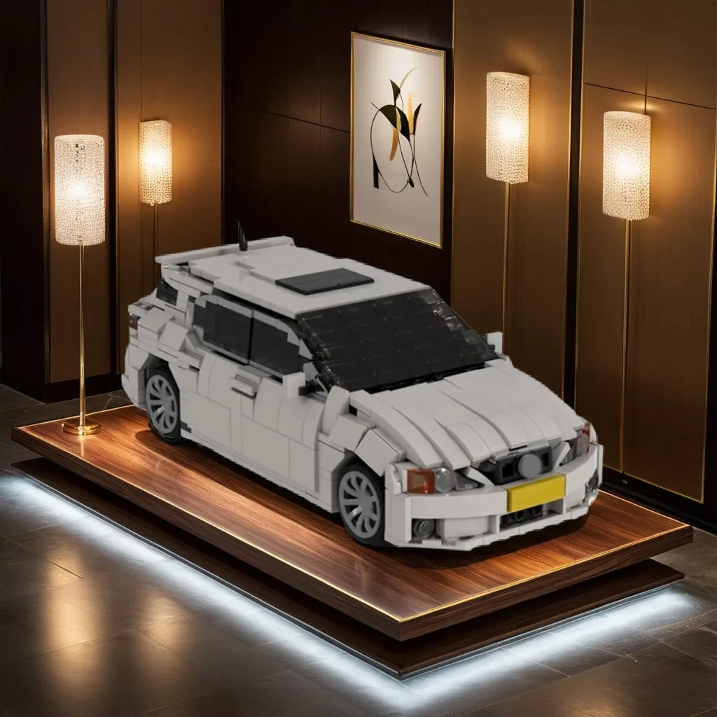 

787Pcs Lexuser CT200h MOC Hybrid Compact Car Education Building diy Blocks Birthday Toys Gift