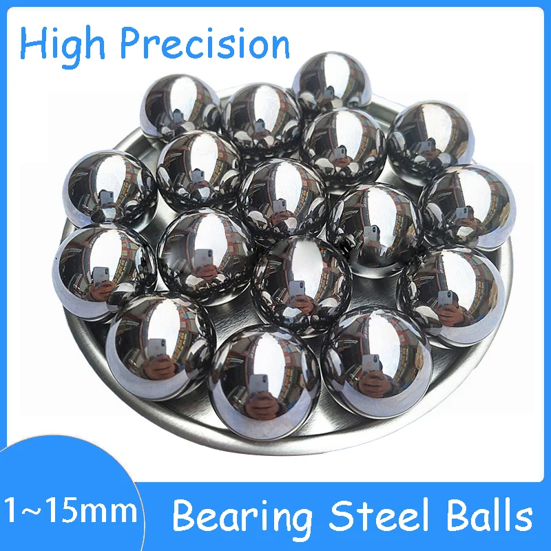 

10/50/100/500pcs Bearing Steel Balls High Precision 1 1.5 2 2.5 3 ~20mm Solid Smooth Bearing Steel Ball Spherical Bead Ball