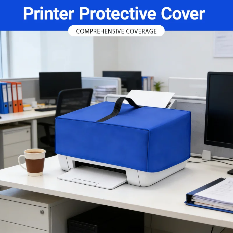 Waterproof Printer Cover for Office Universal Copier Protective Cover Anti-Dust Anti-Static Printer Protector for Home & Office