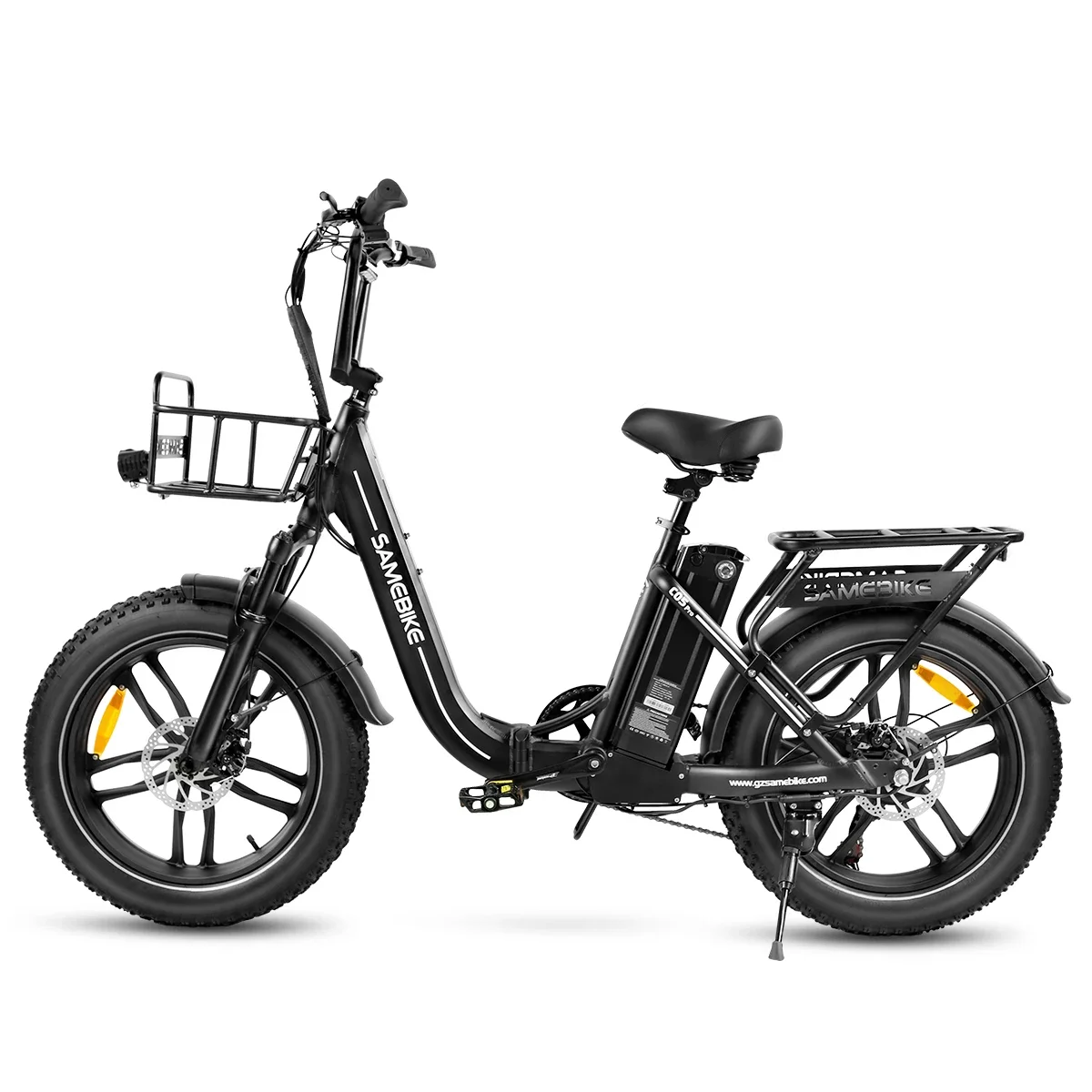AliExpress samebike C05 PRO Adult electric bike 500W City ebike removable Battery: 36v13Ah 20 inches fat tire E-Mountain bike