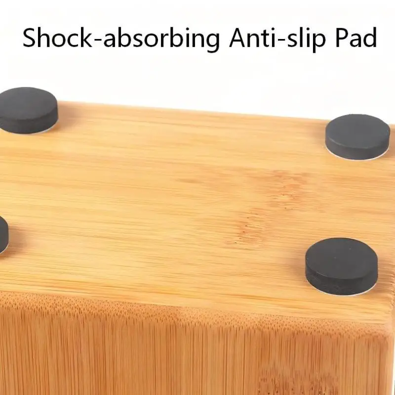 4/8Pcs Self-Adhesive EVA Speaker Shock Absorbing Foot Mat Anti-Slip Noise Reduction Pads Desktop Foam Sponges Mats 10mm