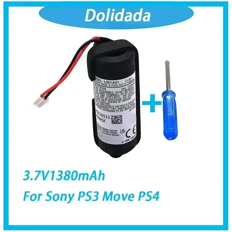 

1pcs 3.7V 1380mAh Lithium Battery for Sony PS3 Move PS4 PlayStation Move Motion Controller Right Hand CECH-ZCM1E LIS1441 LIP1450