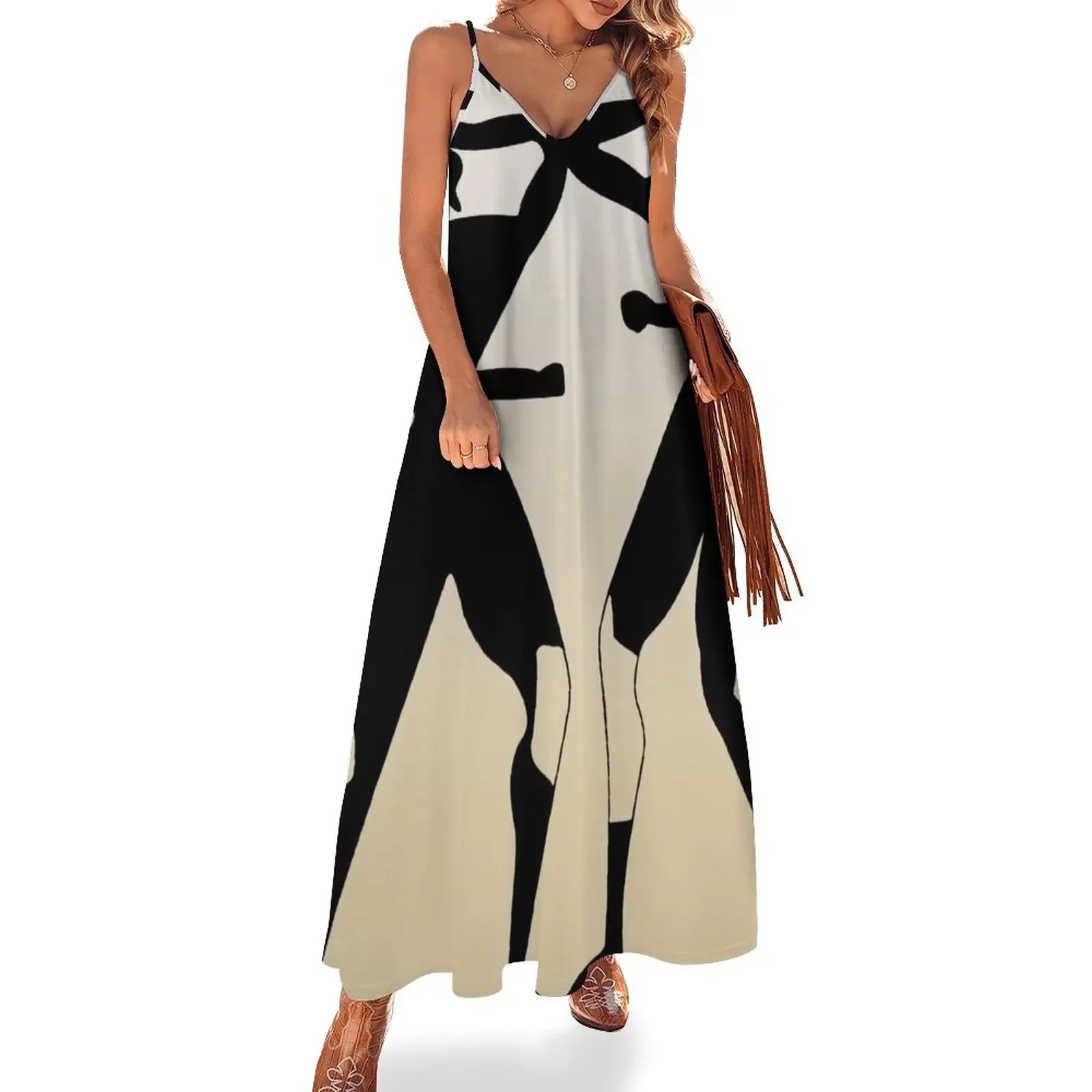 

Bronze Age boxers Sleeveless Dress Bridesmaid dress woman Summer skirt