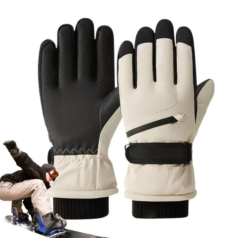 Snow Gloves For Men & Women Waterproof Ski Gloves Winter Sports Warm Women's Gloves Driving Gloves For Traveling Climbing