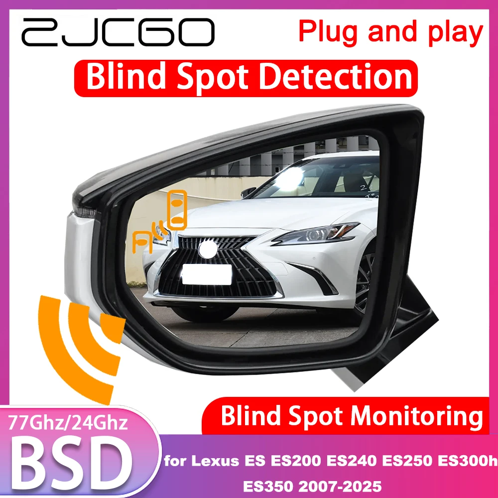 for Lexus ES ES200 ES240 ES250 ES300h ES350 2007-2025 OEM Blind Spot Detection Monitoring Warning Lane Assist System 77GHz Radar