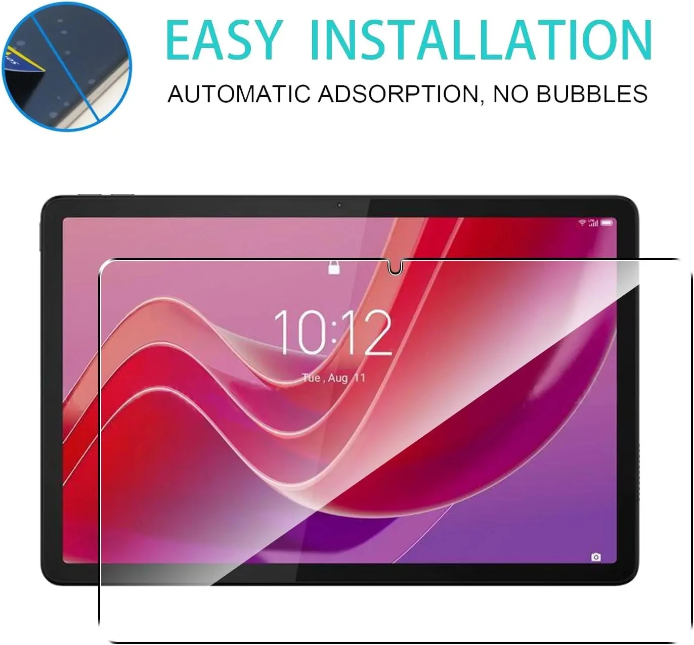 (3 opakowania) szkło hartowane dla Lenovo Tab M11 TB-330FU TB-331FC Anti-Scratch Screen Protector Tablet film dla Xiaoxin Pad 11 2024