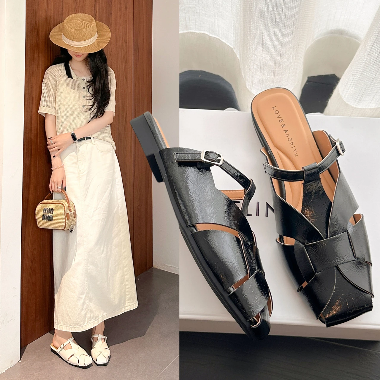 أحذية نسائية منسوجة على الطراز - مراجعة Women Shoes Us To Eu وسعره