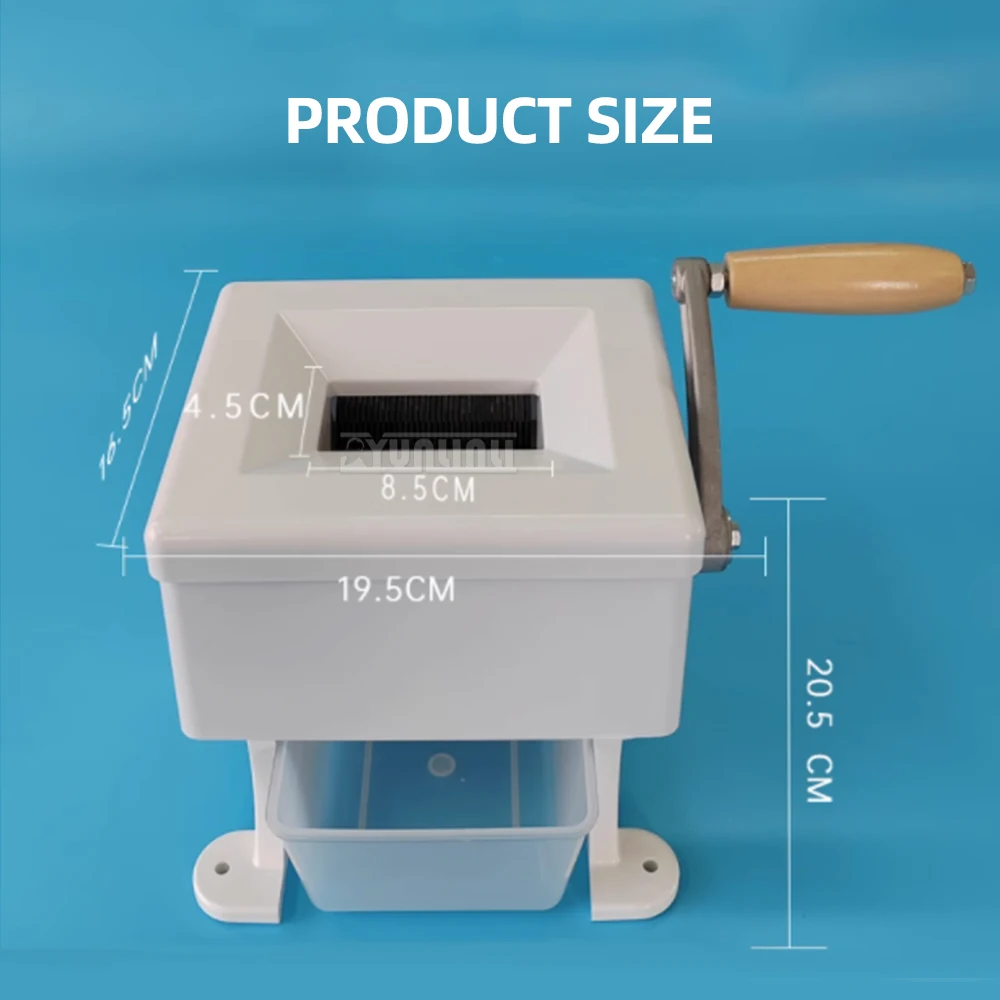 Kleiner handgekurbelter Fleischschneider für den Haushalt, Rindfleisch, geschredderte Maschine, Küchenmaschine für die Küche