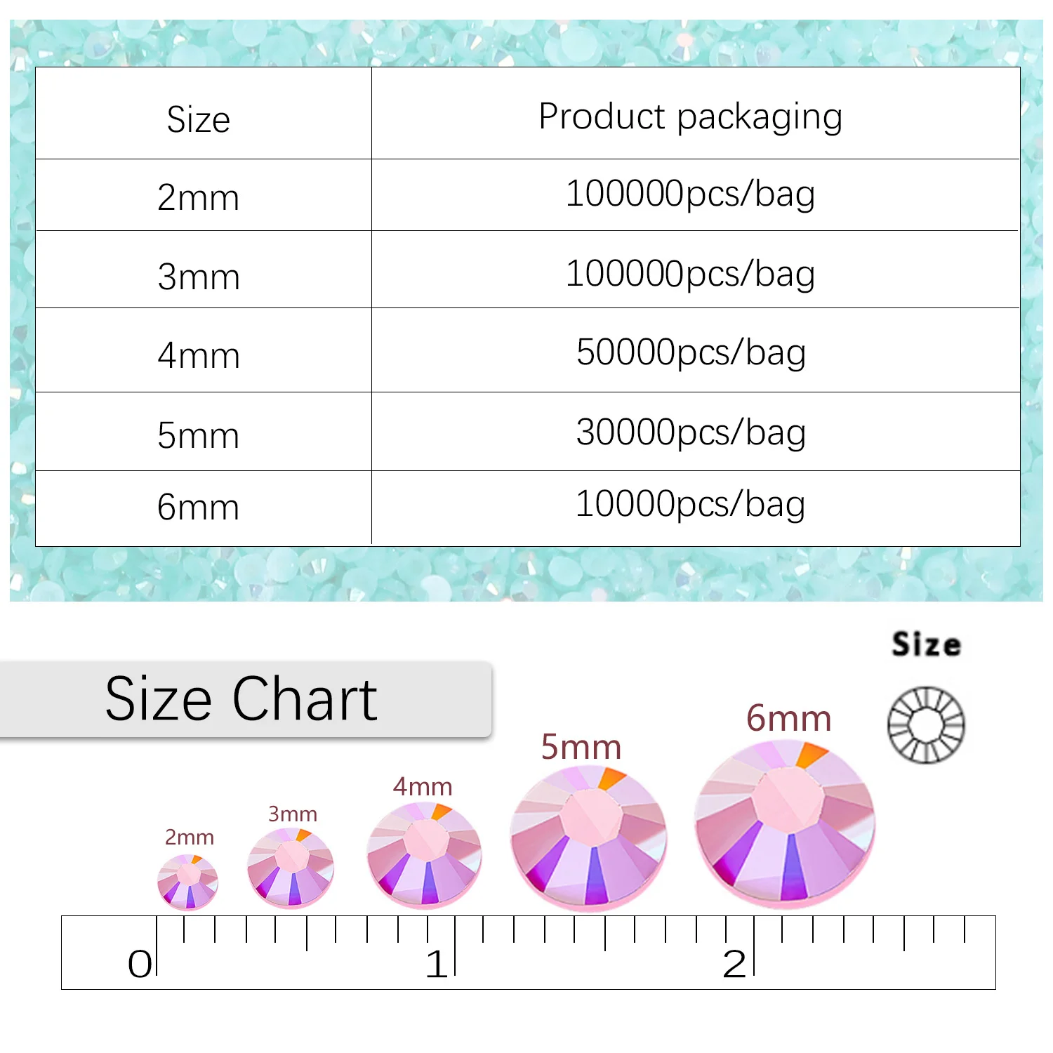 Jelly Ab Resin Rhinestones Flat Back Diamante Gems Diamonds For Crafts Decoration 2 3 4 5 6mm No Hotfix Big Bag WholeSale