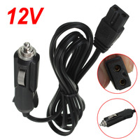 Cigarette Lighter 2m 12V DC 2 Pin Lead Cable Plug Wire Bumper Replacement Car Cooler Cool Box Mini Fridge Cigar Lighter Plug