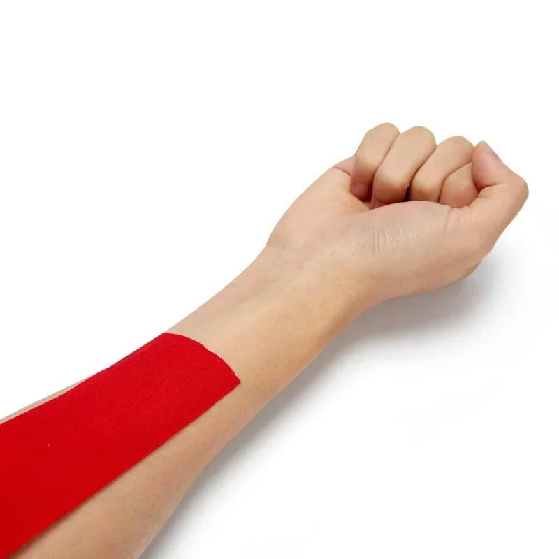 Kinesiology Tape Sports Recovery Bandage Cotton Waterproof Running Knee Pads Fitness Tennis Muscle Stickers Protector