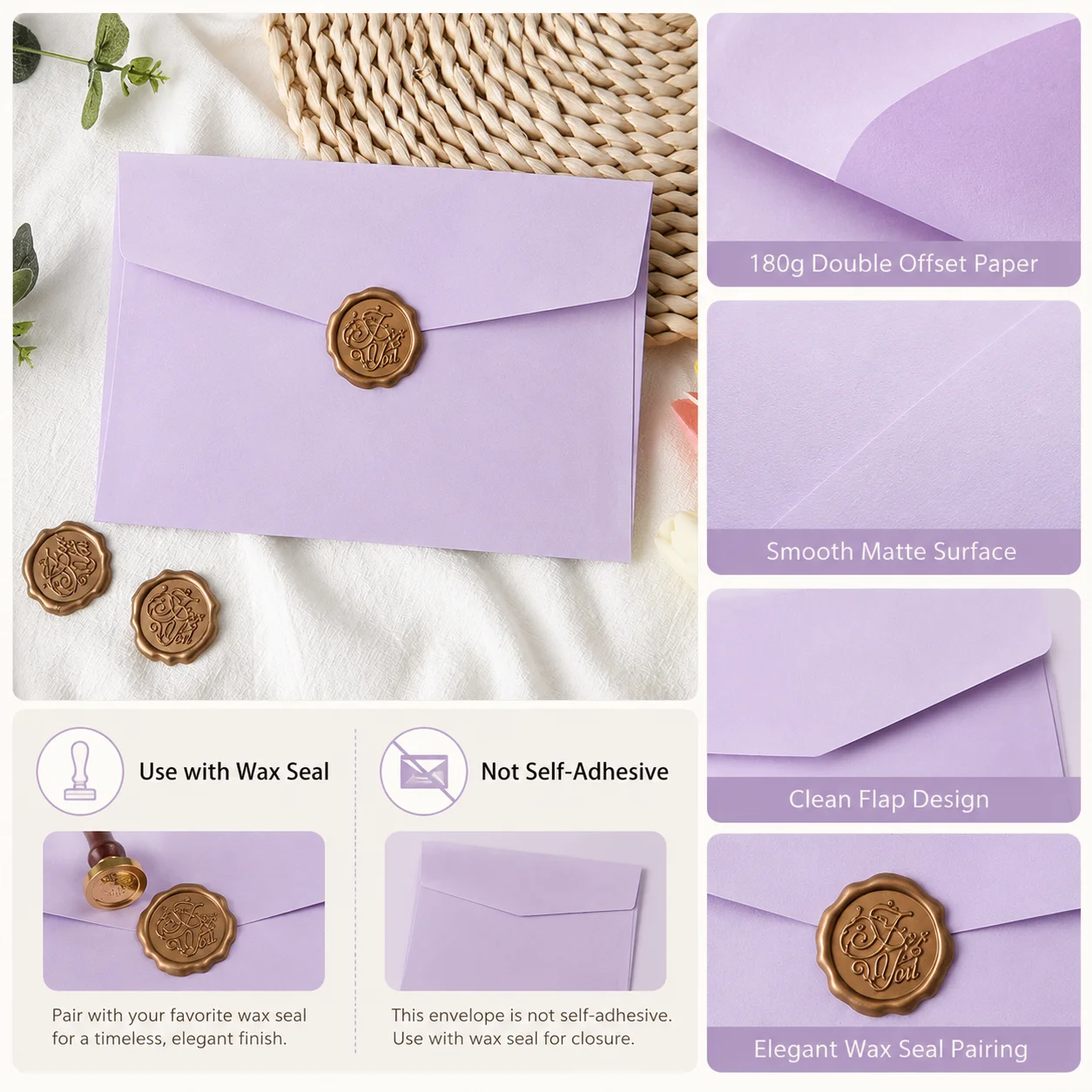 20Pcs Colored Envelopes with W - đánh giá và giá Letter Envelope Kraft