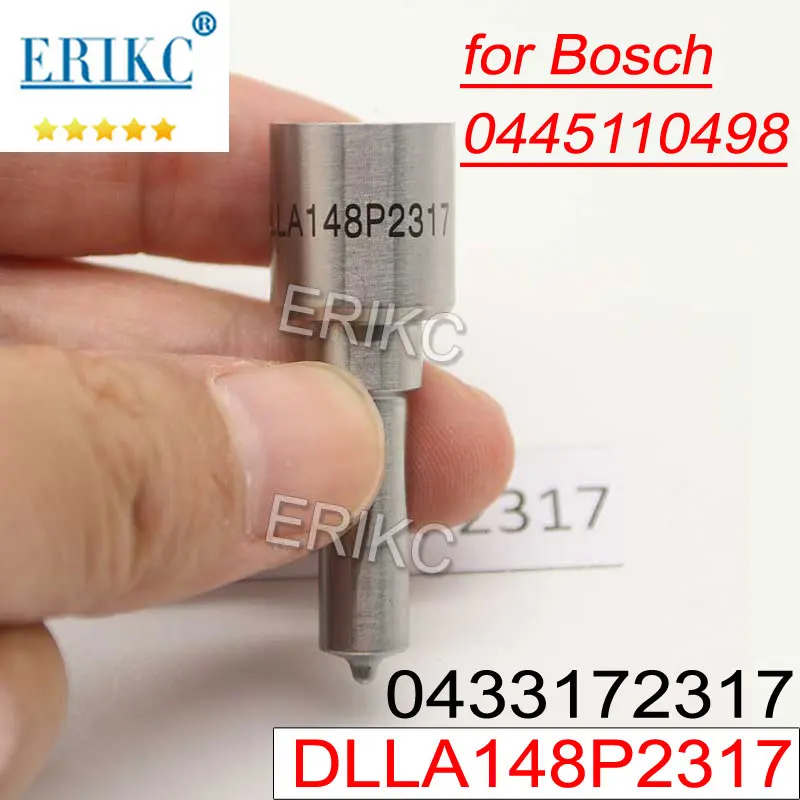 DLLA148P2317 Common Rail Fuel Sprayer Tips DLLA 148 P 2317 Diesel Injector Nozzle Atomizer 0433172317 For Bosch M&M 0445110498