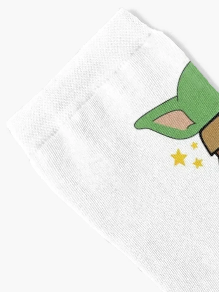 Small baby green alien starsStars Sticker Socks new in's Crossfit hiphop Hiking boots Socks Female Men's