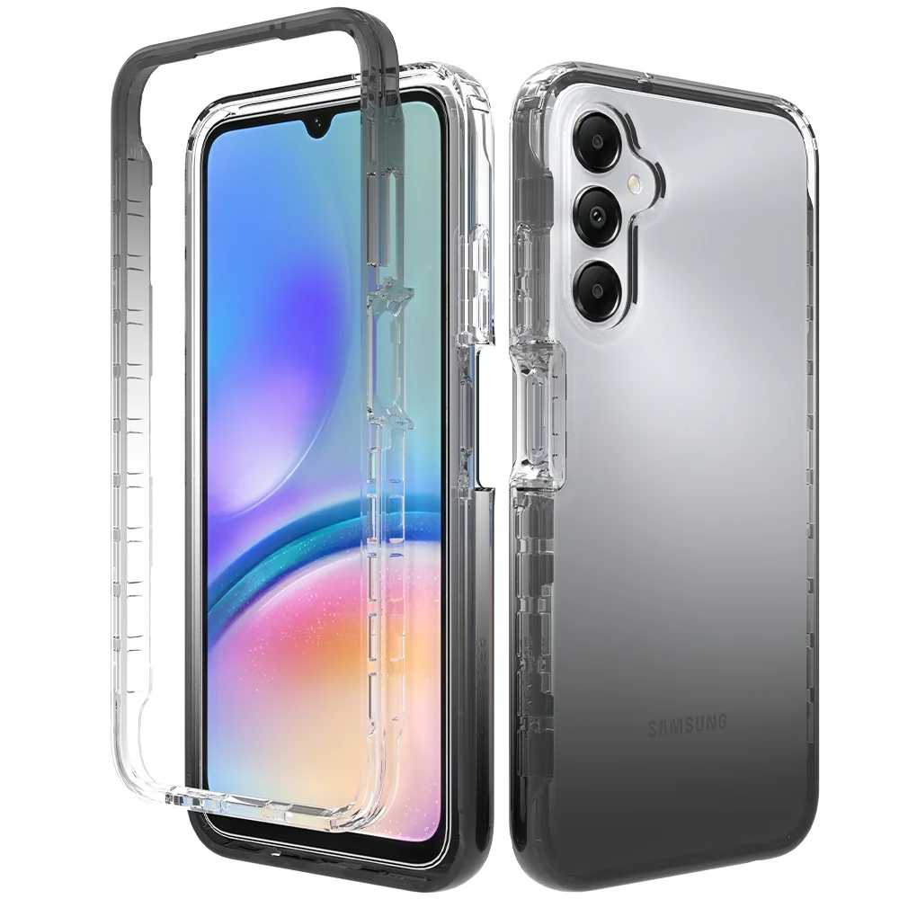 for Samsung Galaxy A05s Case Clear Bumper Front Hard Frame Soft Shockproof Phone Cover SamsungGalaxyA05s SM-A057F/DS SM-A057M/DS