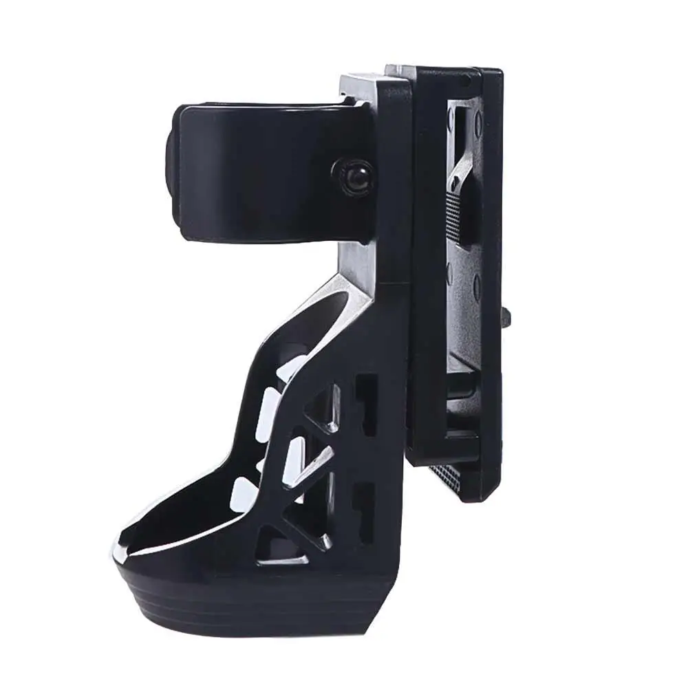 

360° Rotating Rotating Flashlight Holder with Lever Side Lock Lightweight Flashlight Cover Multifunctional Quick Unplug