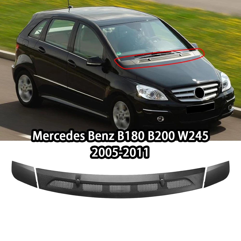 Voor Mercedes Benz W245 B180 B200 2005-2011 Front Water Afvoer Cover Hood Grille Afvoer 1698300275 1698300375 1698360018 B Klasse - afbeelding 2
